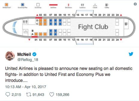 top memes 2017 : united airlines meme