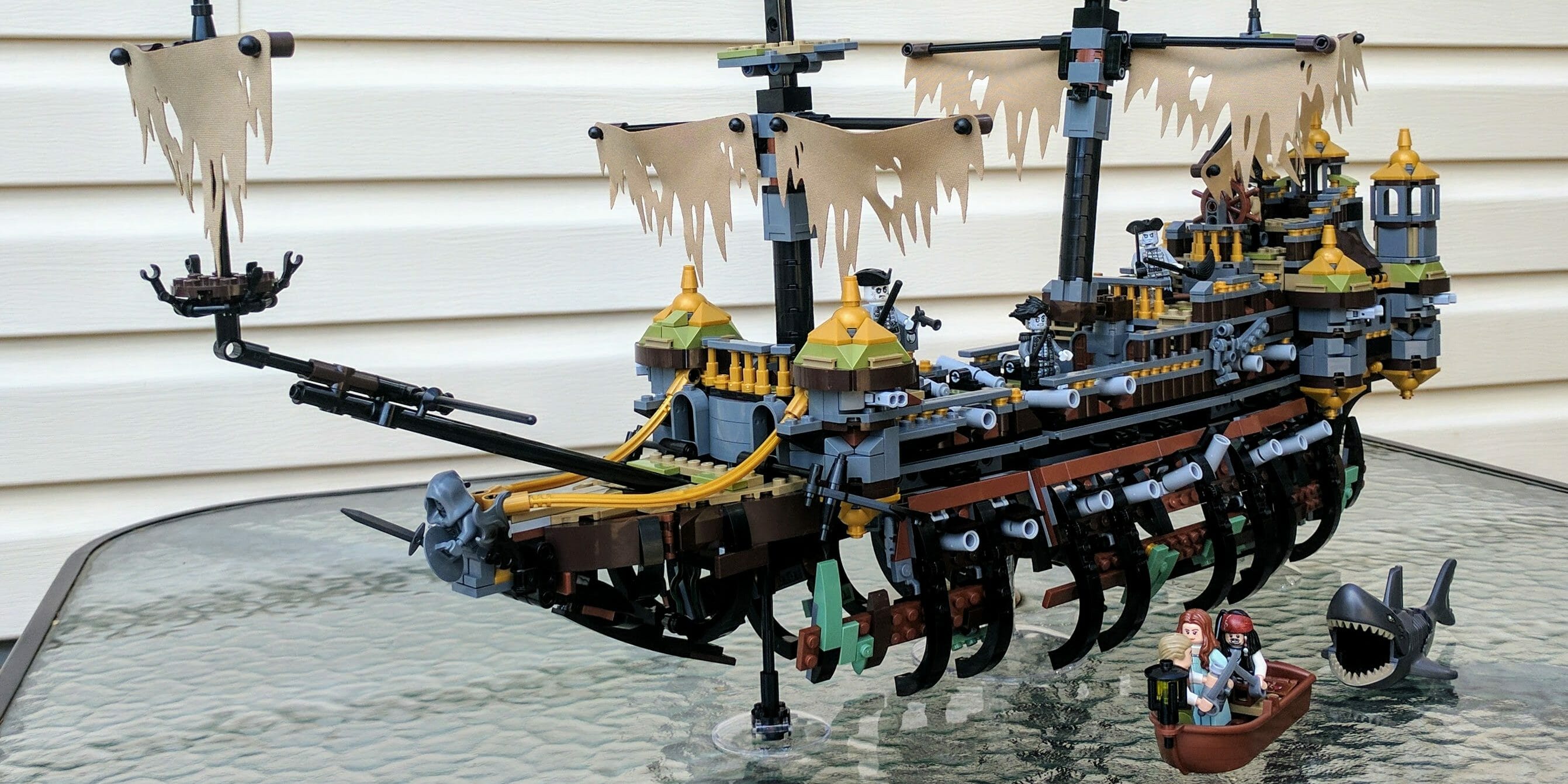 silent mary lego ship