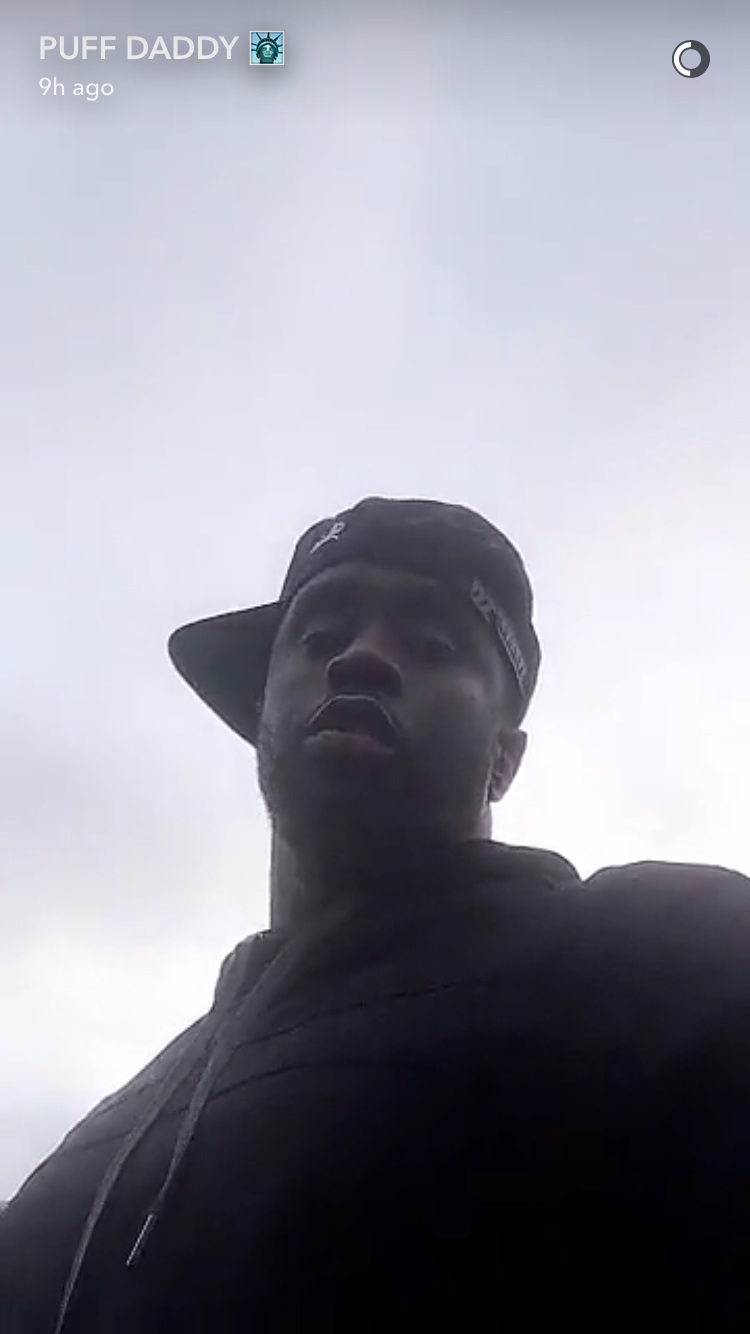 celebrity snapchats: Puff Daddy