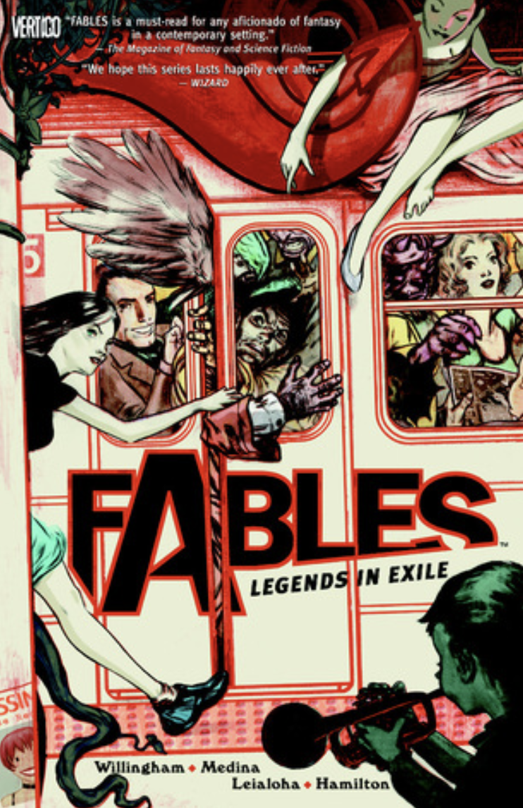 comic books for adults : fables