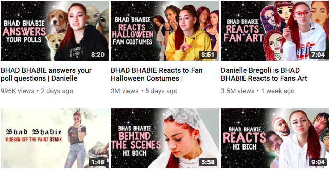 bhad bhabie youtube