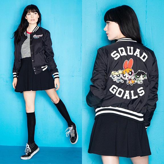 Powerpuff Girls bomber jacket