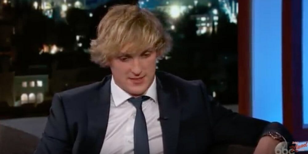 logan paul testicle on kimmel telling testicle story