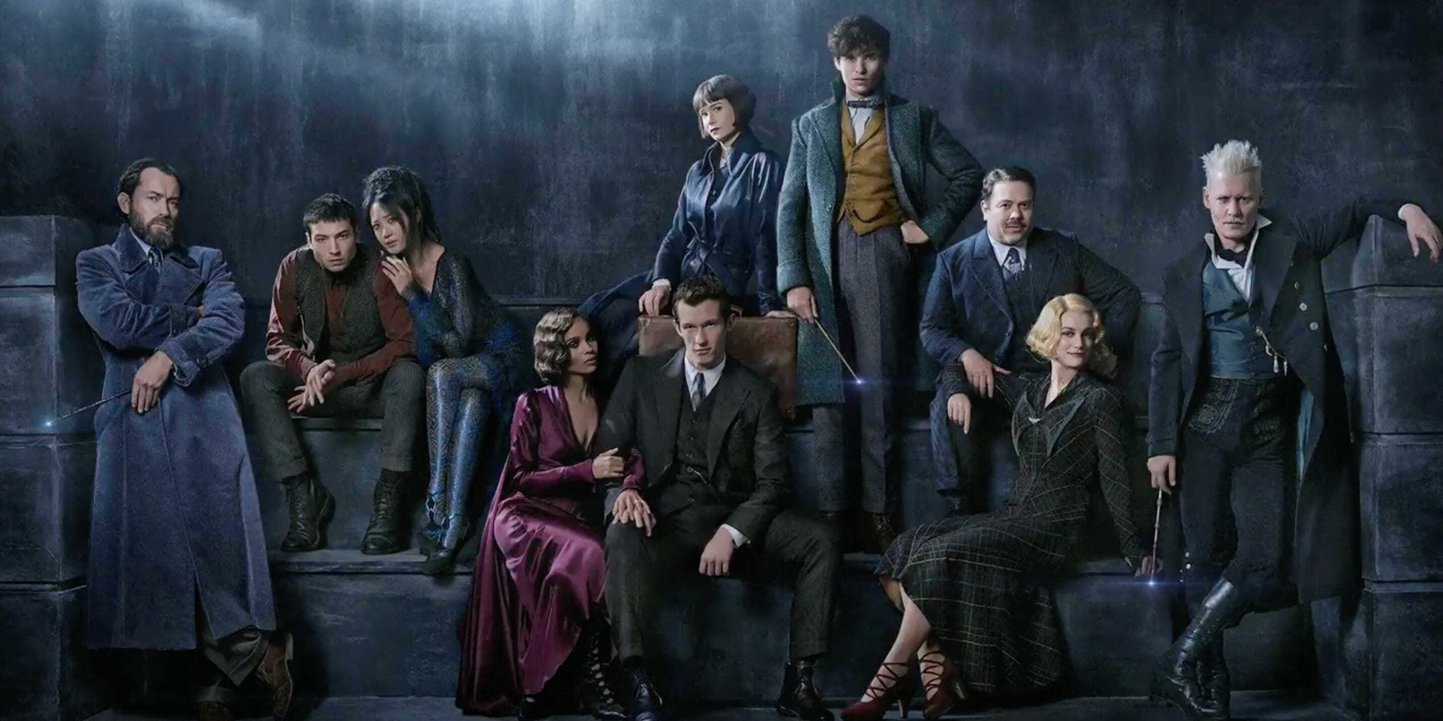 fantastic beasts Fantastic Beasts: The Crimes of Grindelwald cast photo