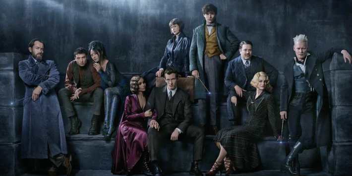 fantastic beasts Fantastic Beasts: The Crimes of Grindelwald cast photo