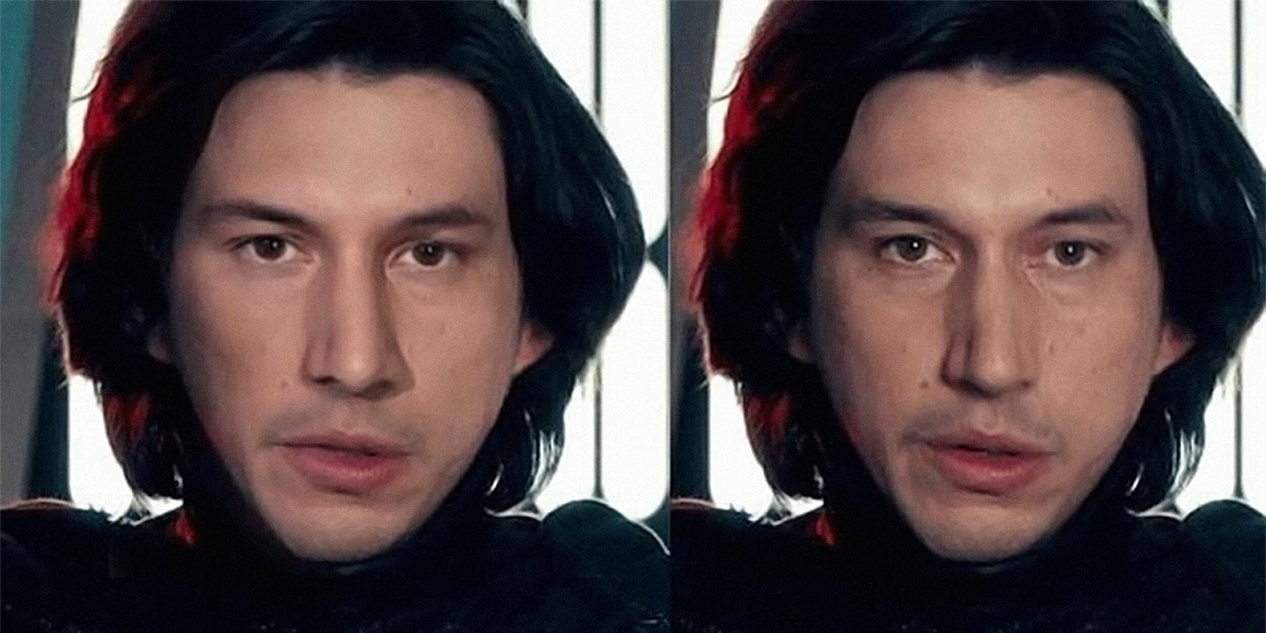 Keanu Reeves/Adam Driver face swap
