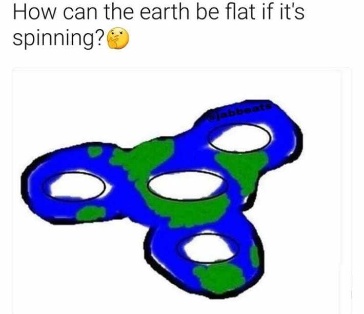 flat earth memes