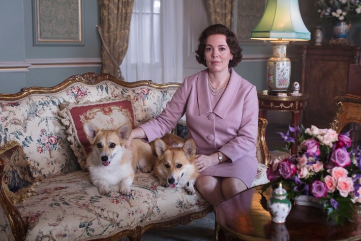 the crown season 3 elizabeth corgis