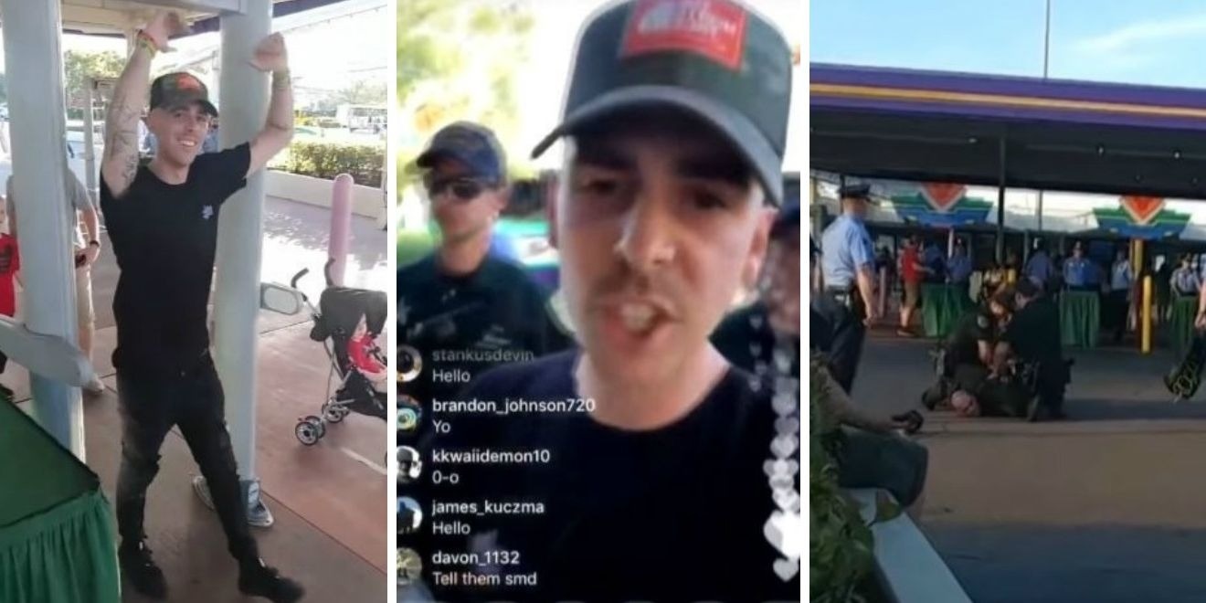 ImJayStation YouTube arrested Disney World