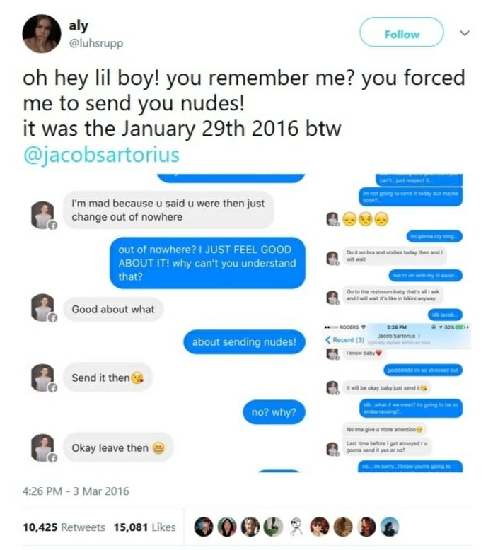 Jacob Sartorius girlfriend