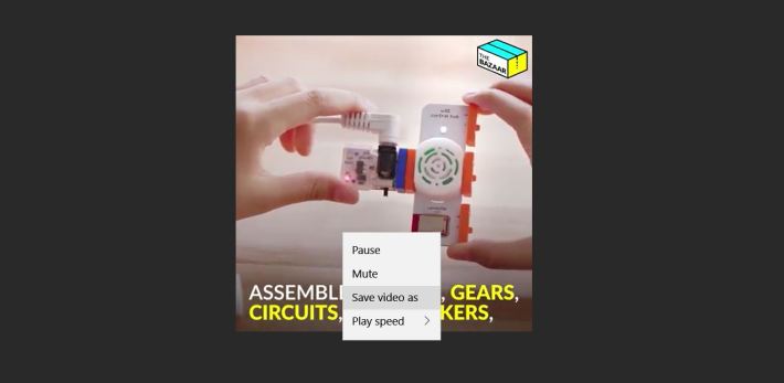 how to save a video from facebook