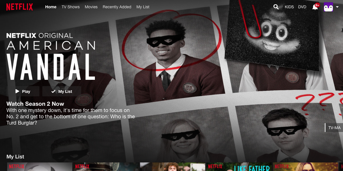 Netflix homepage - how to change language on netflix