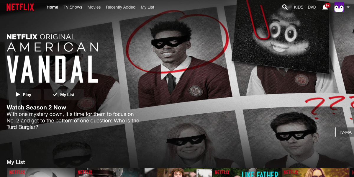 Netflix homepage - how to change language on netflix
