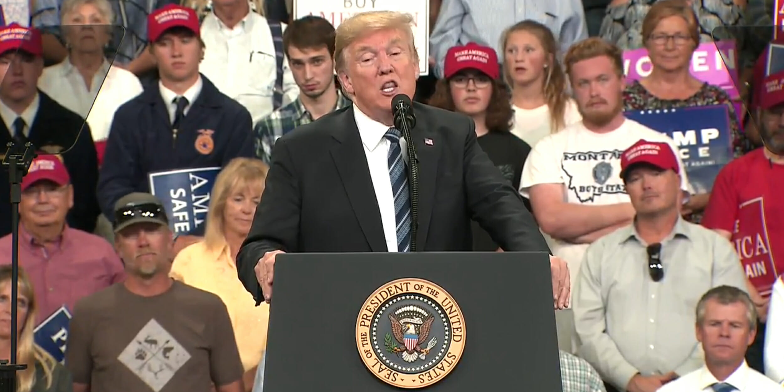 donald trump can't say anonymous