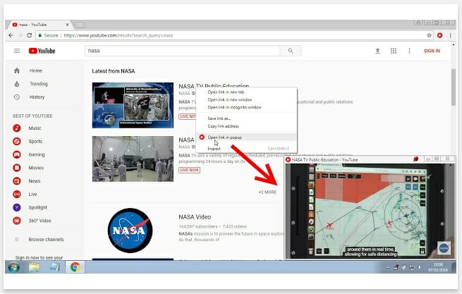 best chrome extensions : floating player