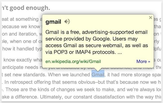best google chrome extensions : Google Dictionary