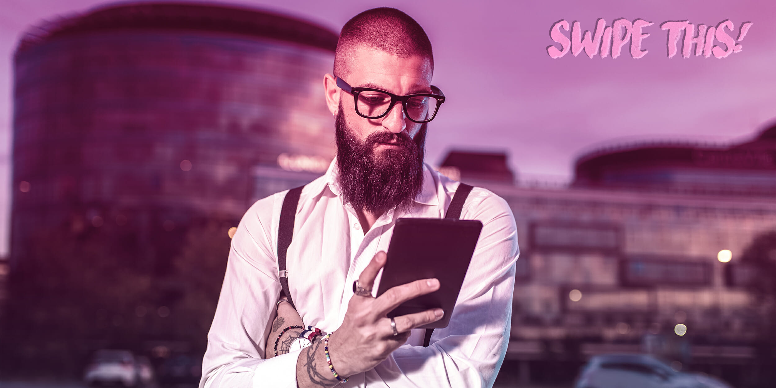 swipe this man texting