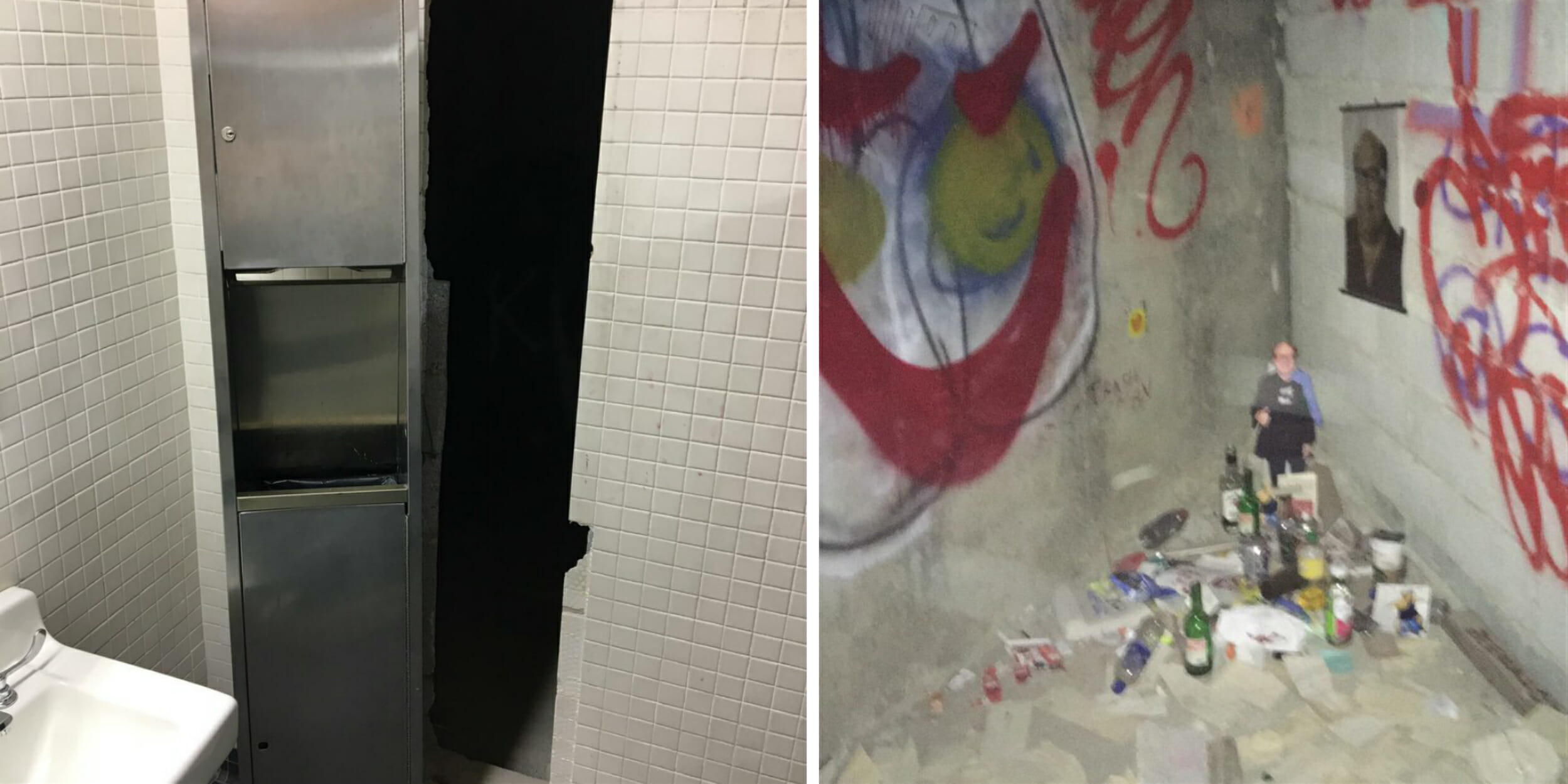 Hidden shrine to Danny DeVito