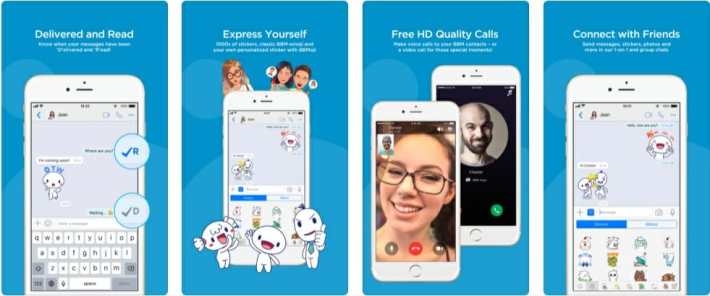 best messaging apps 2018 - bbm