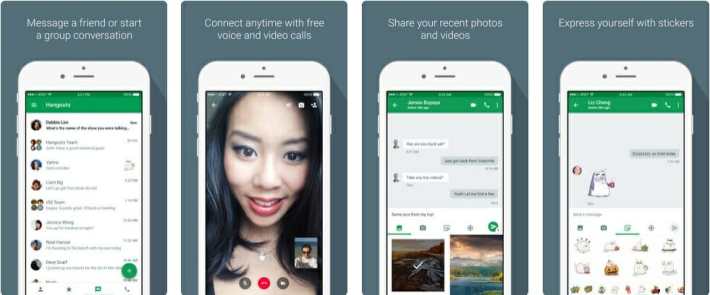 best messaging apps 2018 - Hangouts