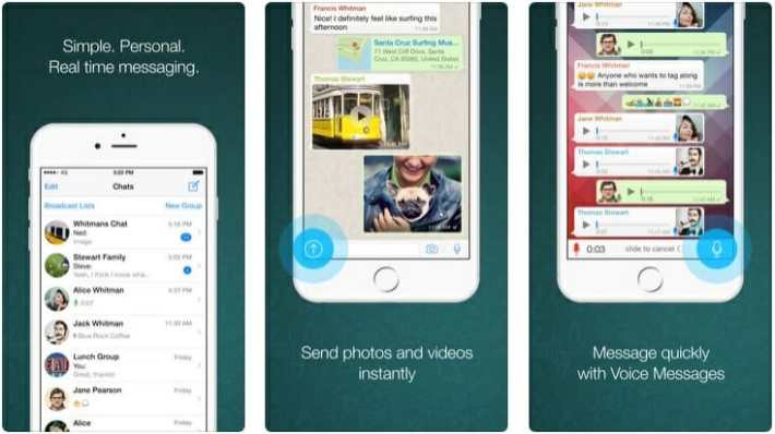 best messaging apps 2018 - whatsapp