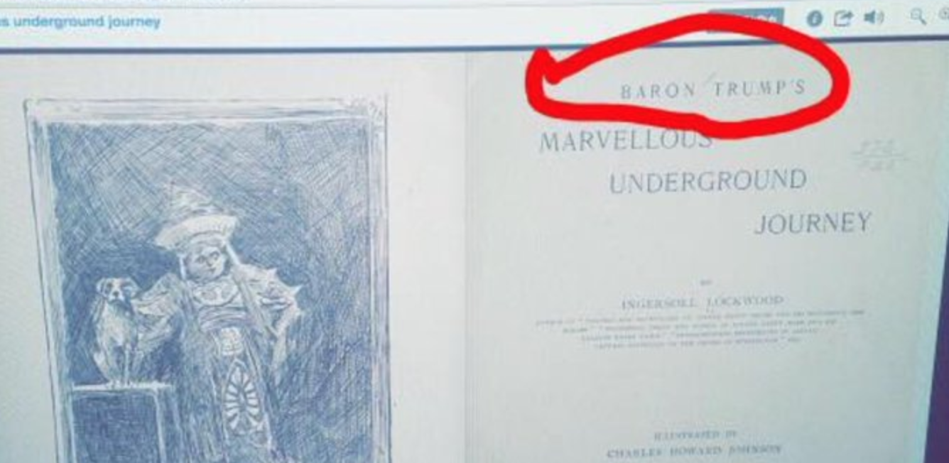 barron trump conspiracy theory