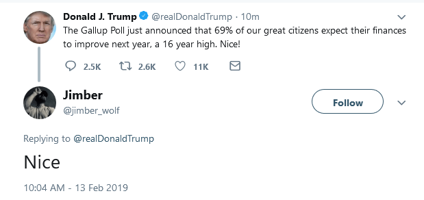 Trump 69 Twitter