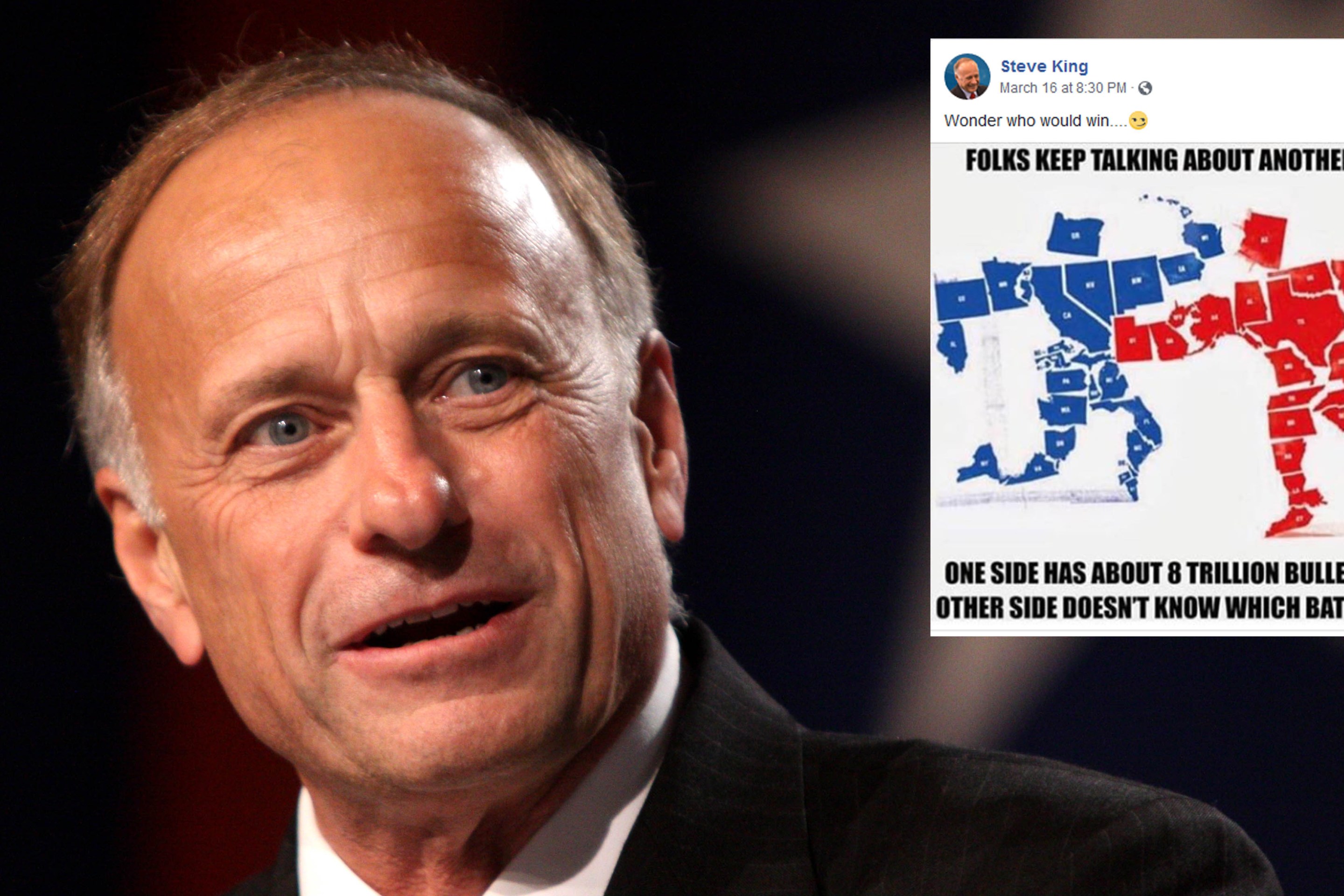 Steve King Civil War Meme