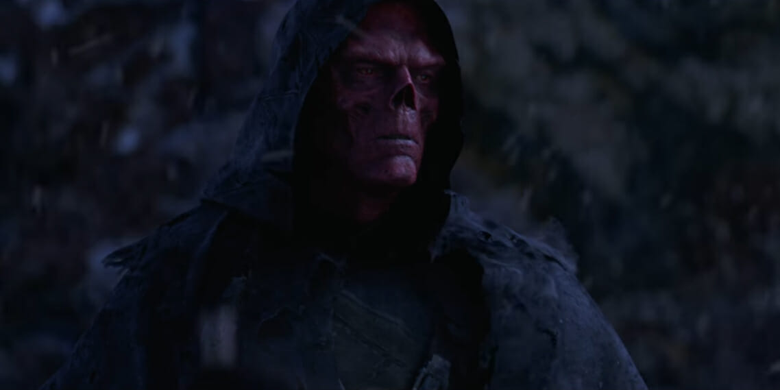 Red Skull Thanos snap