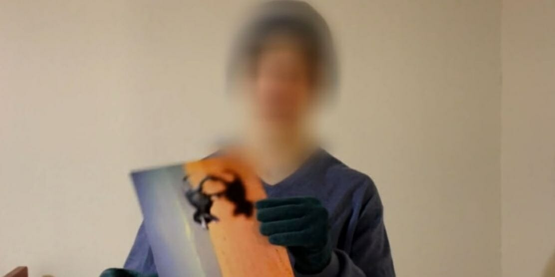 ApexTV YouTube time traveler dinosaur photo