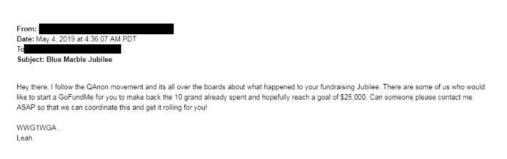 grass valley charter school foundation qanon