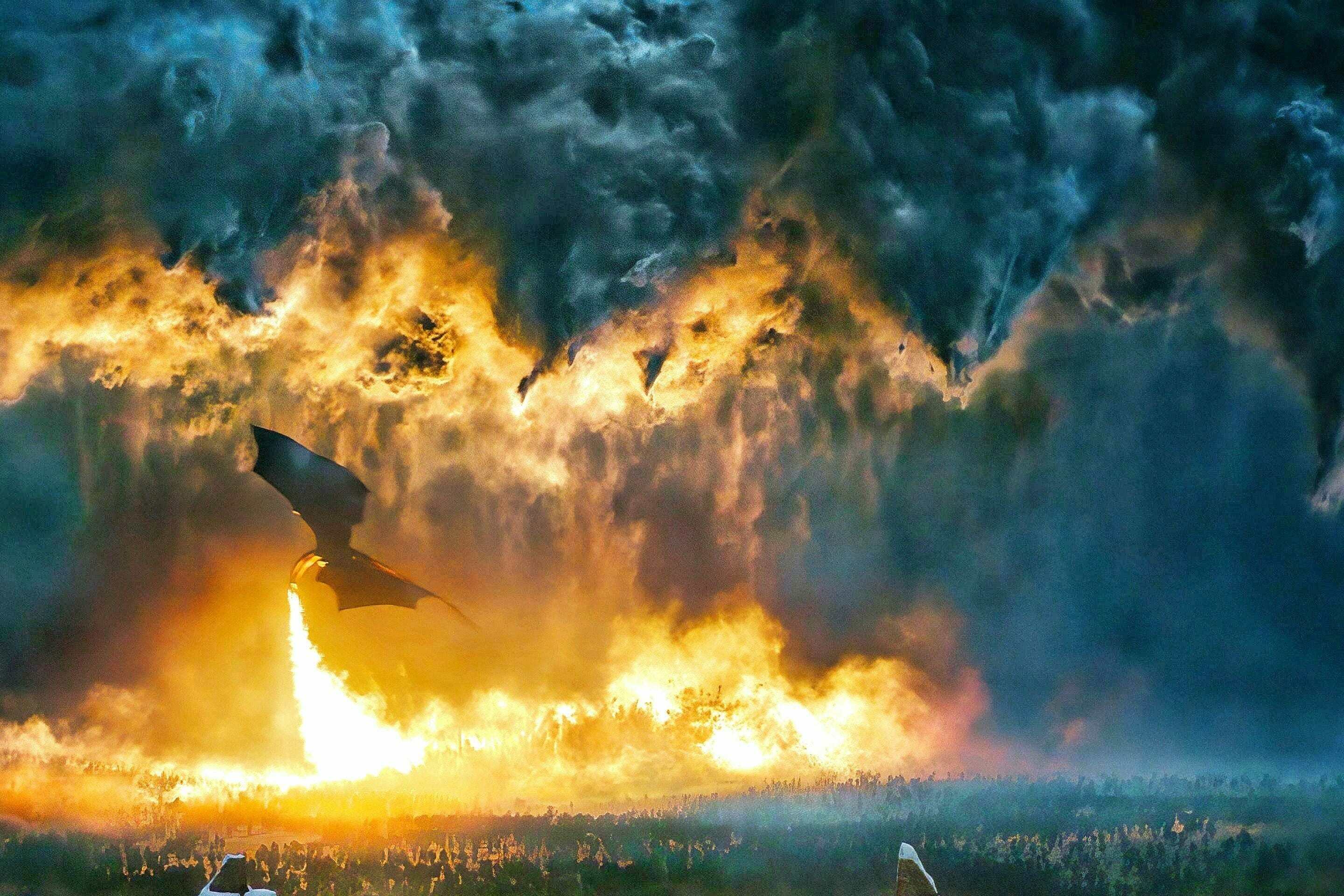 Game of Thrones Battle of Winterfell brightened