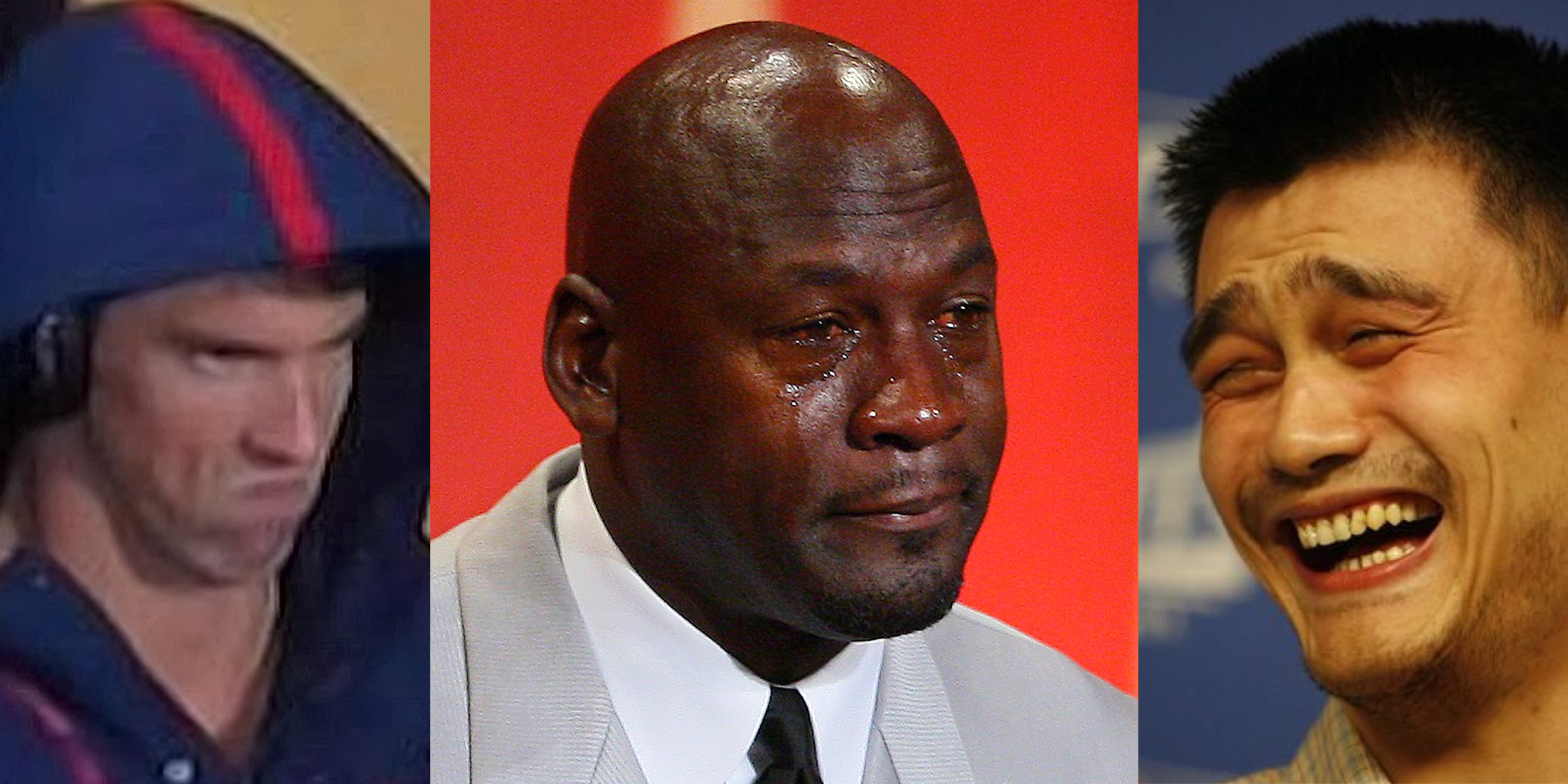 Angry Phelps, Crying Jordan, Yao Ming