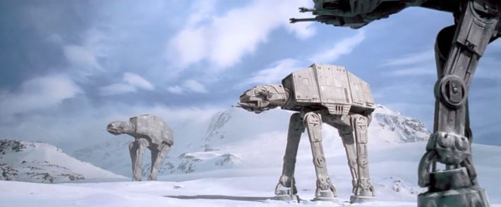 Empire Strikes Back - AT-AT star wars movies
