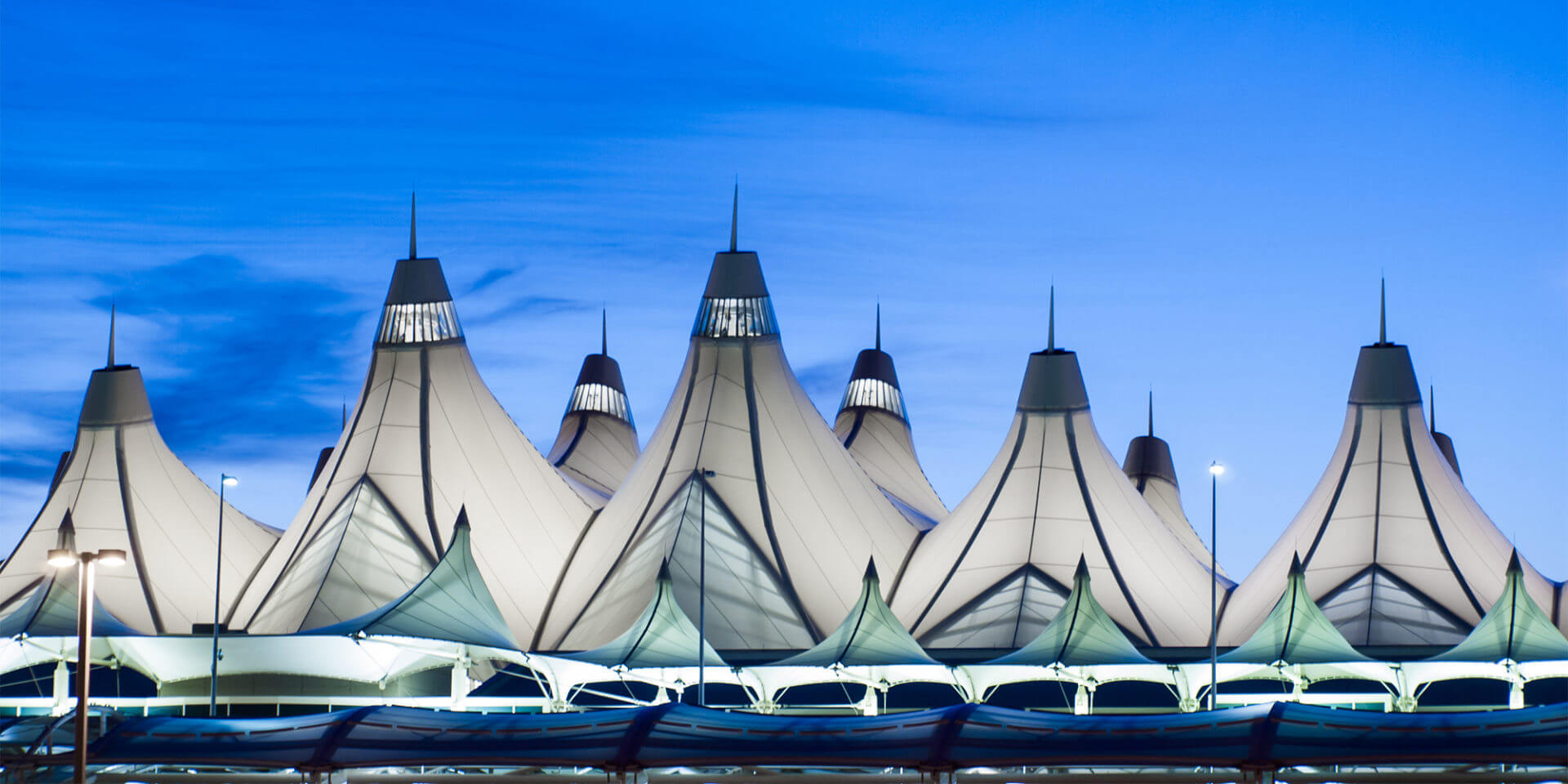 denver international airport tents