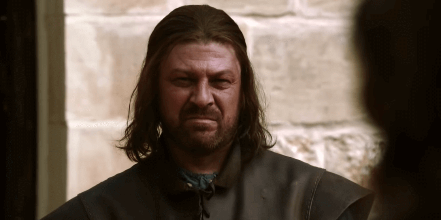 sean bean game of thrones death on screen