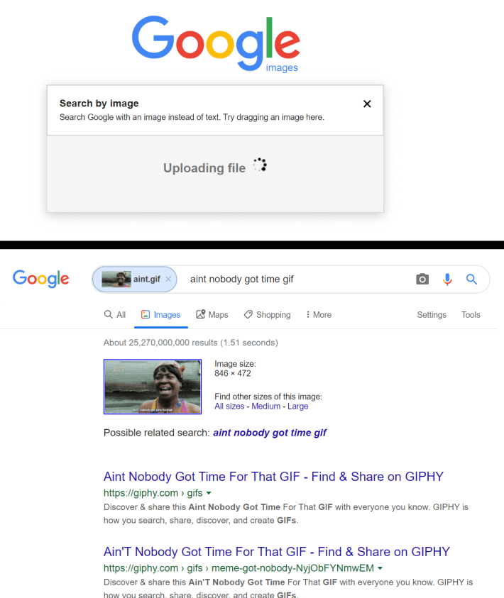 google reverse image search