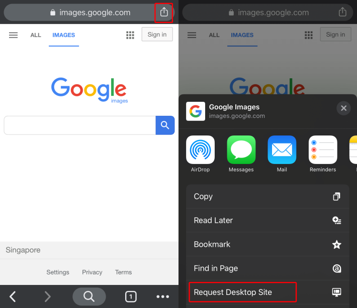 Google reverse image search