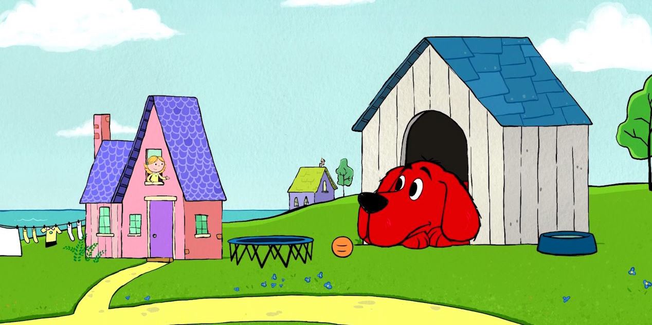 Clifford the Big Red Dog and Emily Elizabeth
