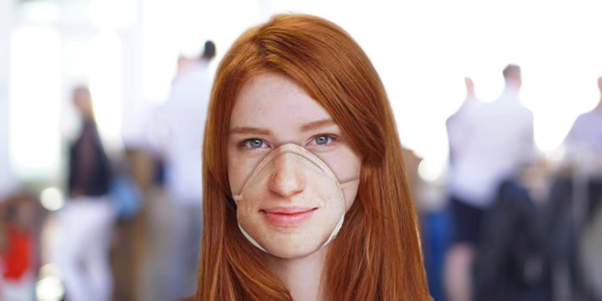 Face ID compatible respirator masks