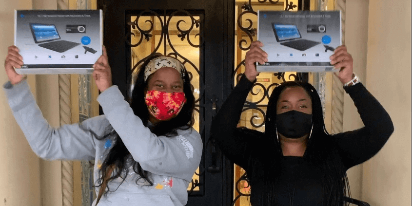 employees-at-Marian-Hall-get-help-from-donate-devices