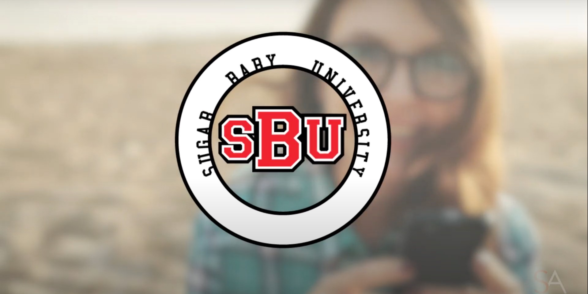 An online ad for Sugar Baby University