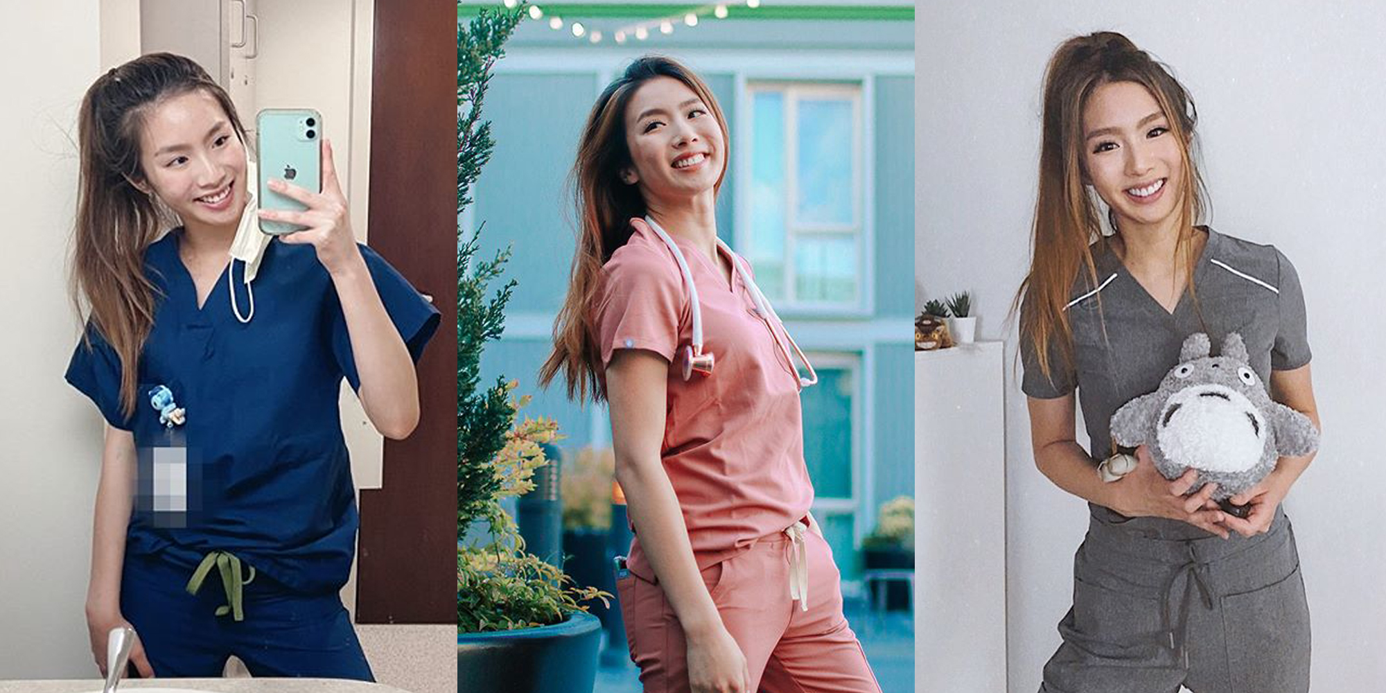 woman dressed as a nurse