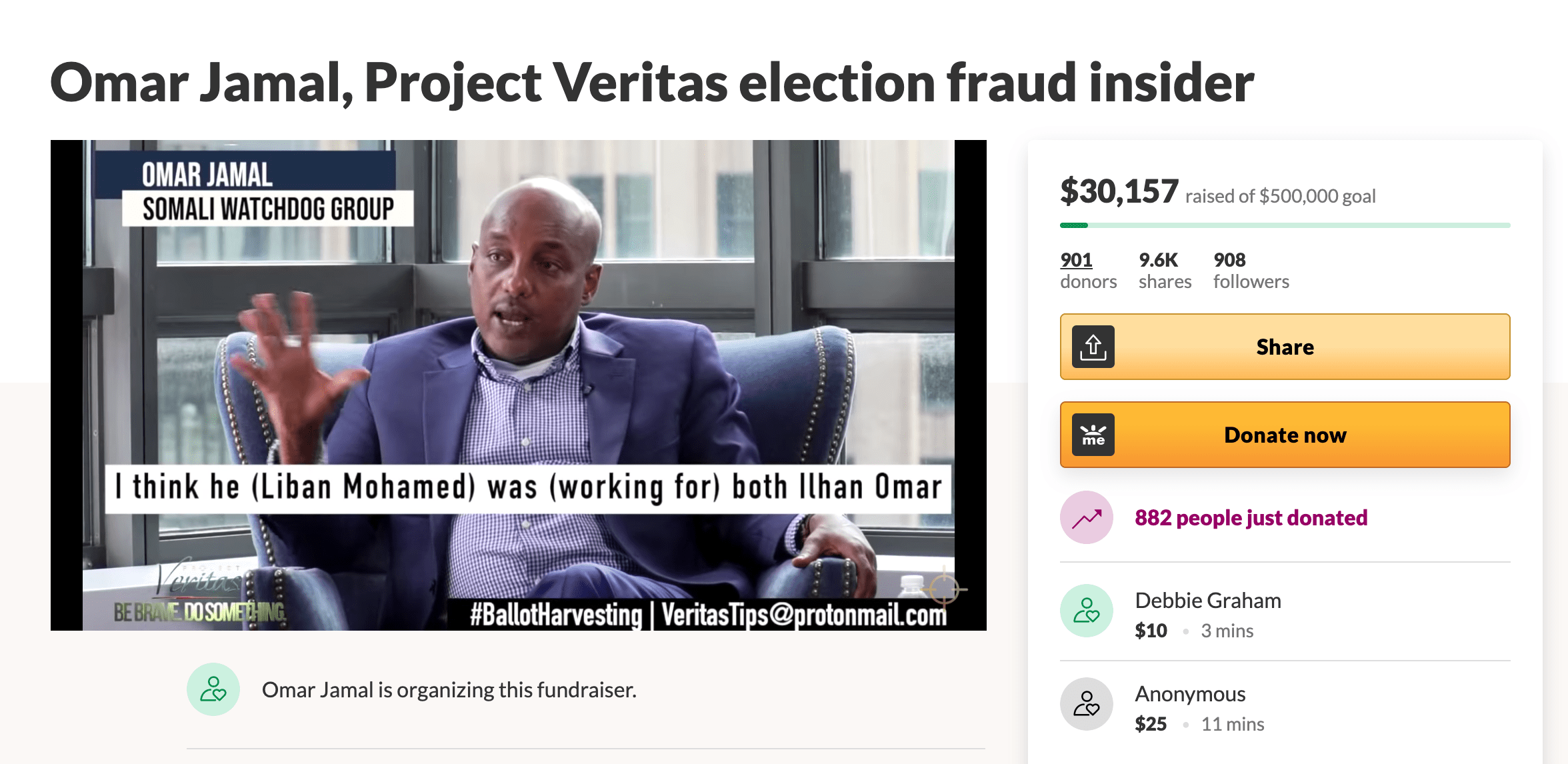 omar jamal project veritas