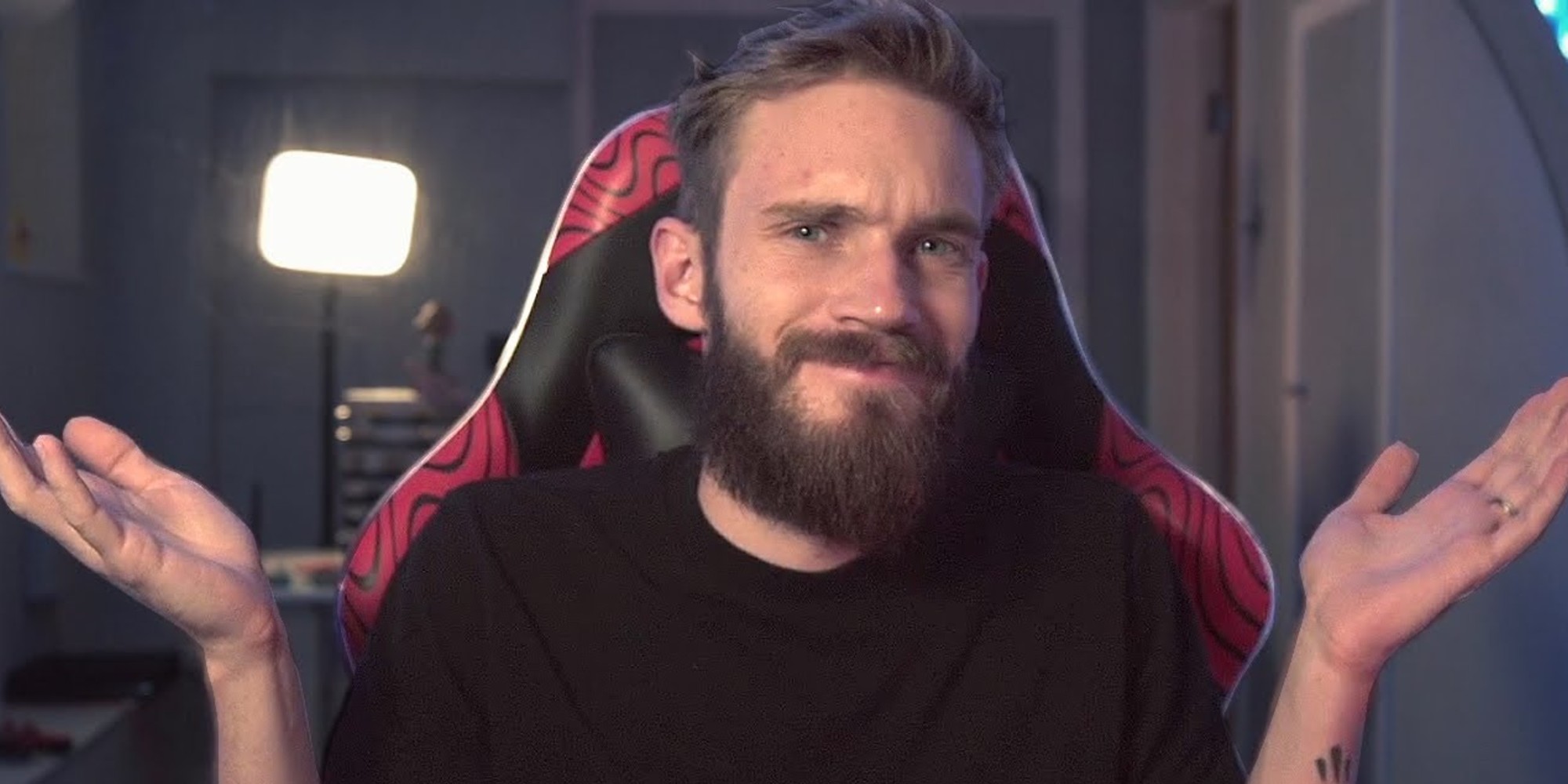 The YouTuber PewDiePie