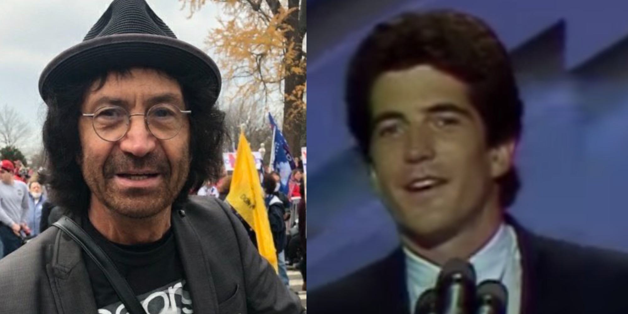 Vincent Fusca and JFK Jr.
