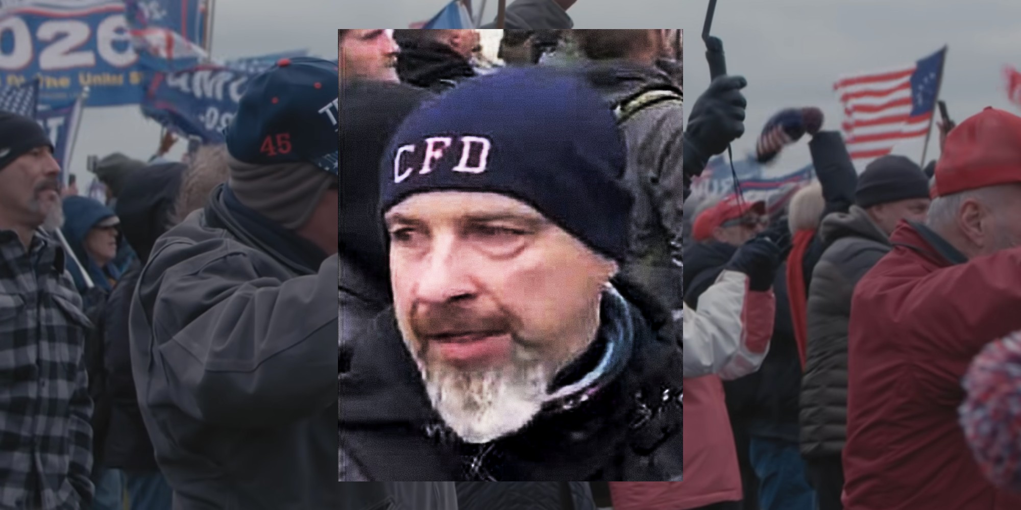 Accused Capitol rioter Robert Sanford