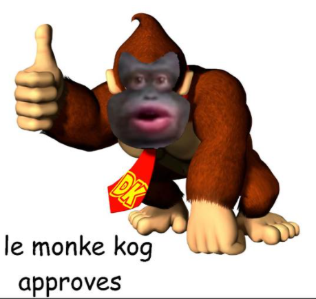 Le monke kong meme
