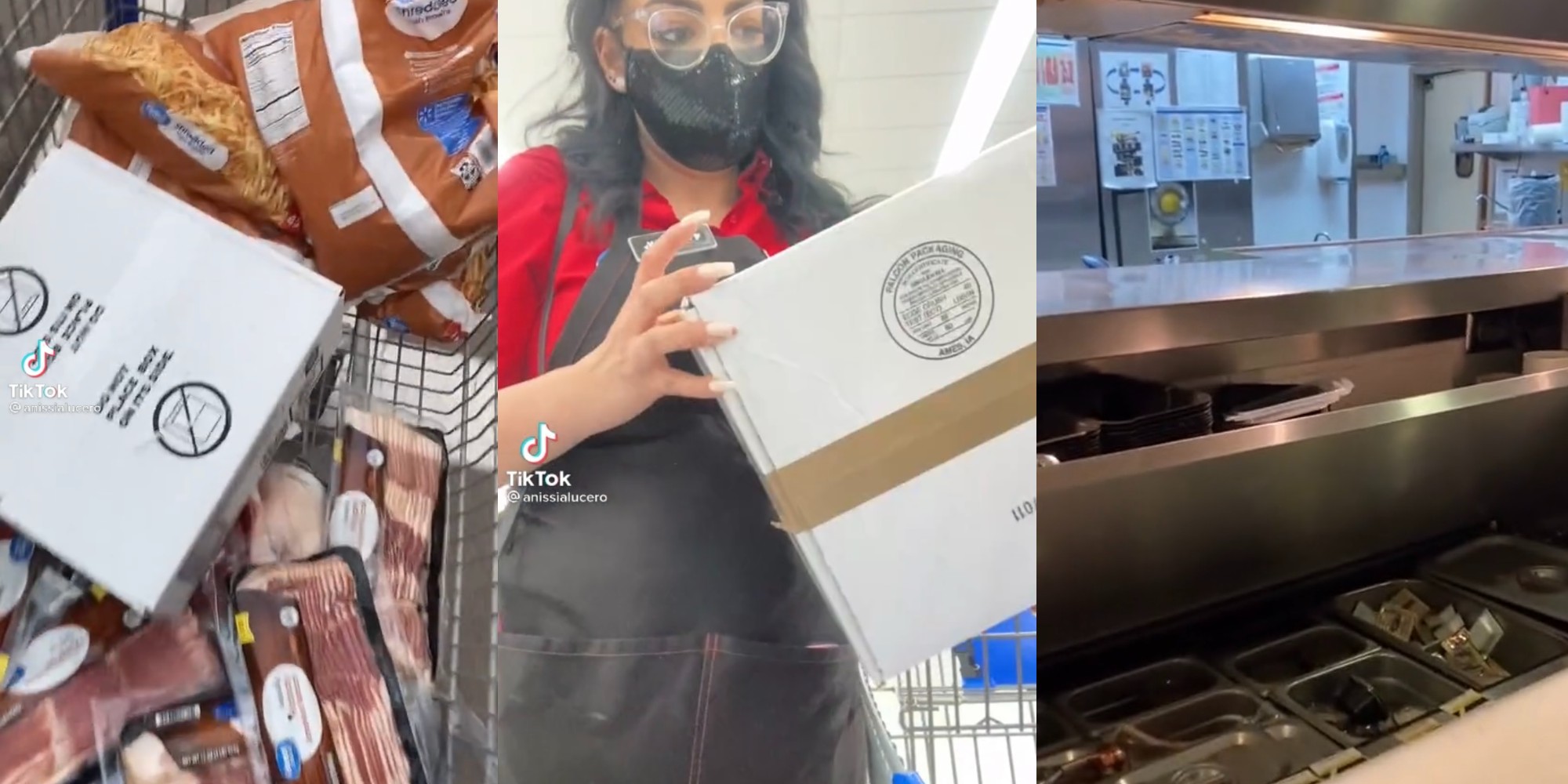 eggs, bacon, and hash browns from walmart, @anissialucero, ihop