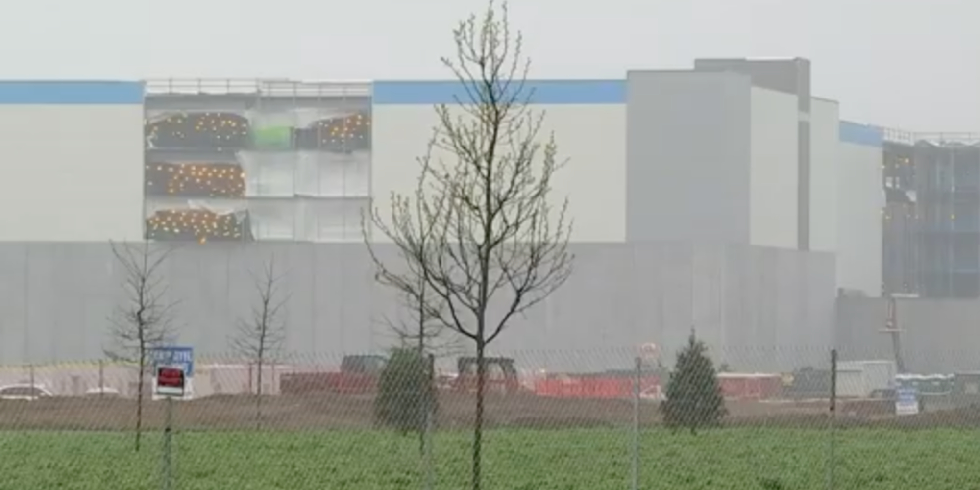 amazon facility, noose inside amazon facility